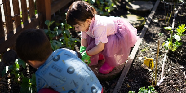 children gardening helps in self awareness