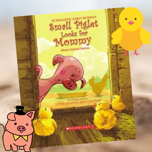 Children Book: Small Piglet looks for Mommy